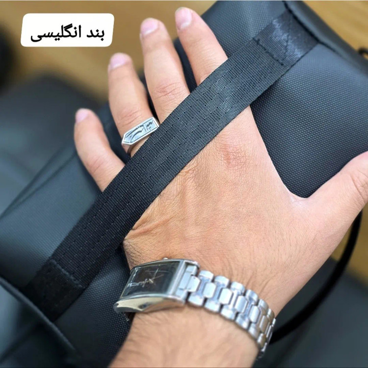 کیف دستی دوشی ضدآب بنج 3 کاره مردانه زنانه شوزبگ پارچه اسکین خارجی