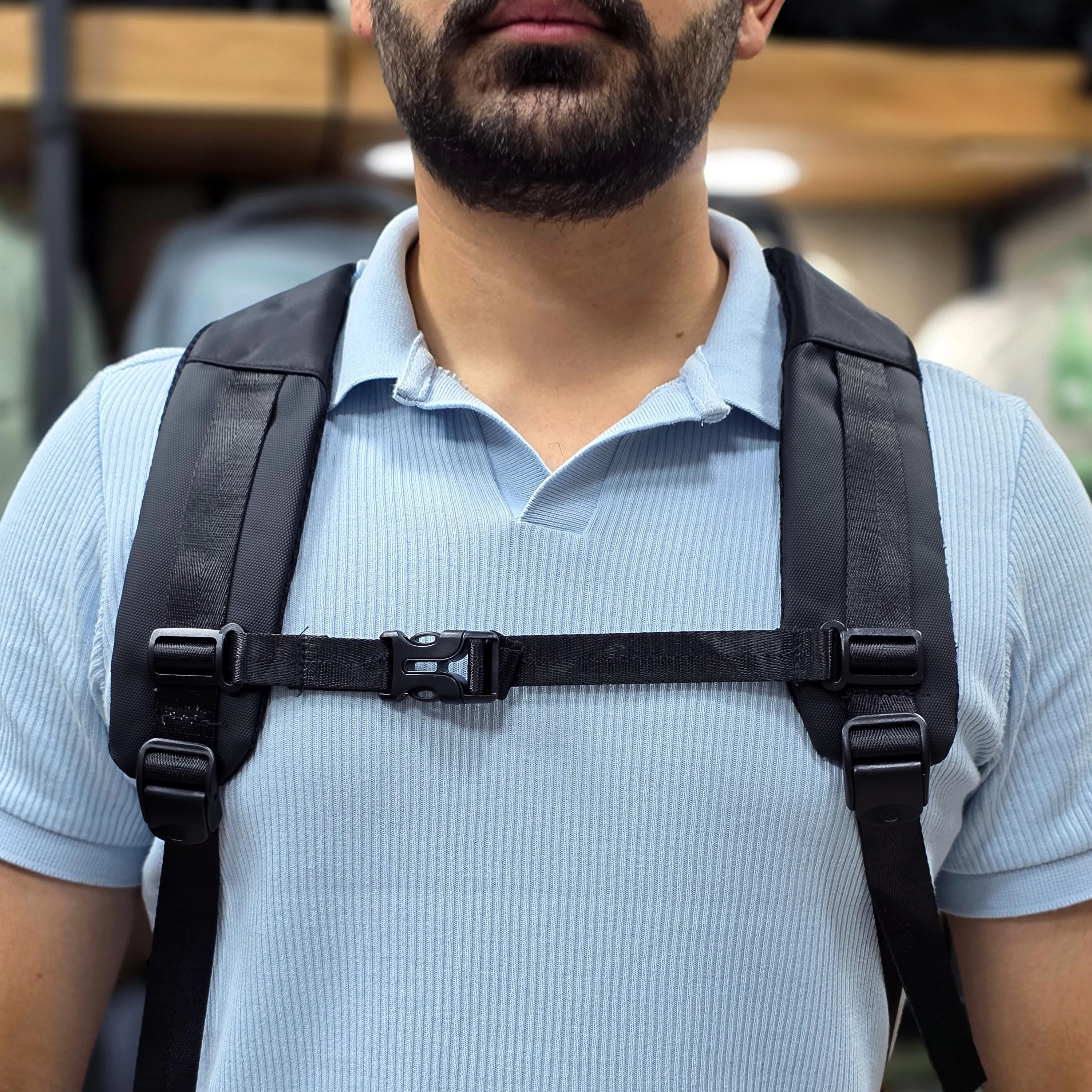 کوله پشتی لپتاپی قفل دار روزمره اداری دانشجویی دبیرستانی پارچه اسکین و دیبا وارداتی پورت USB و تایپ C