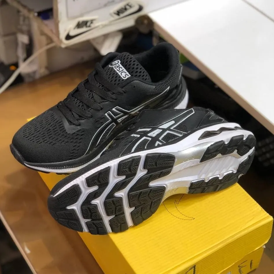 کفش اسپرت مردانه اسیکس مدل Gel مشکی سفید